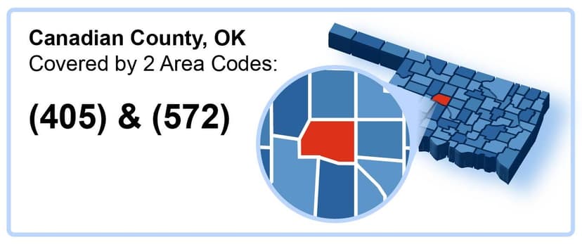 405_572_Area_Codes_in_Canadian_County_Oklahoma